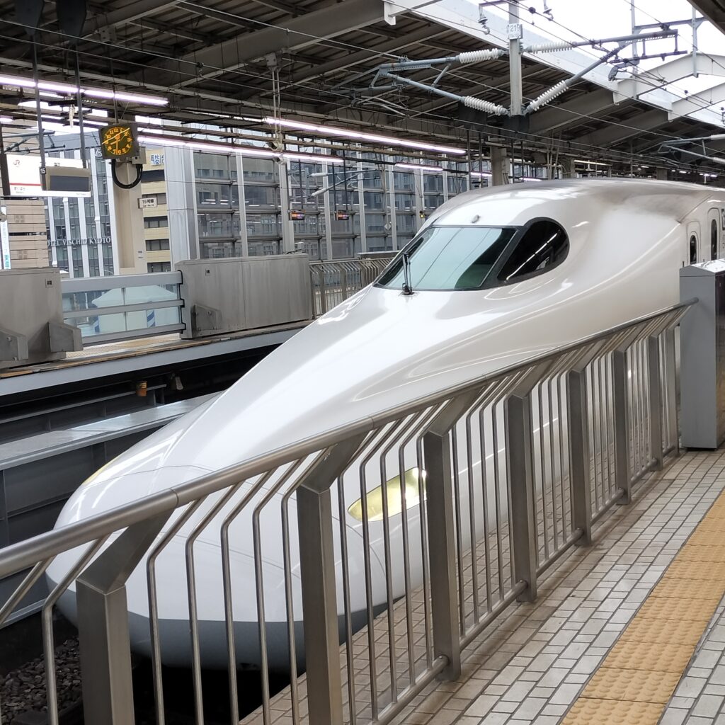 京都駅の新幹線