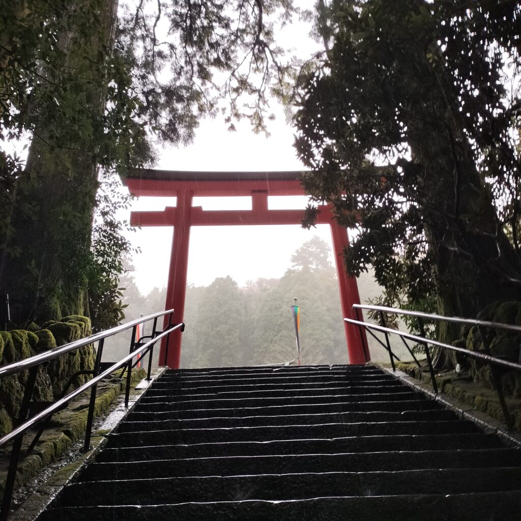 箱根神社の鳥居