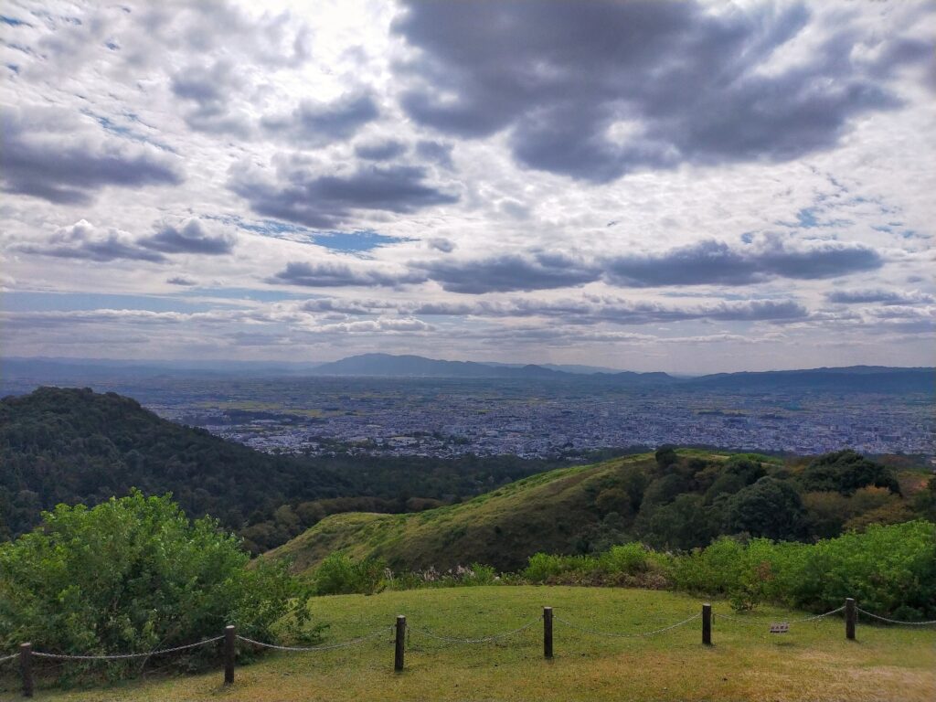 若草山山頂からの眺め