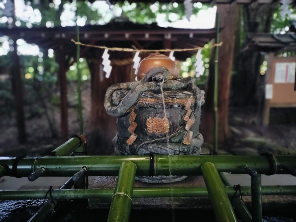 大神神社御手水